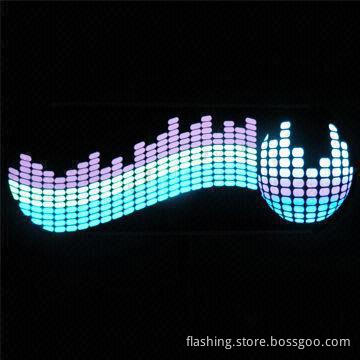 Hot selling EL auto car sticker